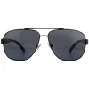 Polo Ralph Lauren Sunglasses PH3110 926781 Semi Shiny Black Grey Polar