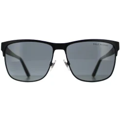 Polo Ralph Lauren Sunglasses PH3128 939781 Matte Black On Shiny Black