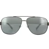 Polo Ralph Lauren Sunglasses PH3110 91576G Semi Shiny Dark Gunmetal Si
