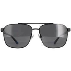 Polo Ralph Lauren Sunglasses PH3135 900381 Shiny Black Grey Polarized