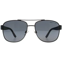 Polo Ralph Lauren Sunglasses PH3122 915781 Matte Dark Gunmetal Grey Po