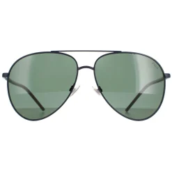 Polo Ralph Lauren Sunglasses PH3131 930371 Matte Navy Blue Green
