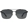 Polo Ralph Lauren Sunglasses PH3137 926787 Semi-Shiny Black Grey