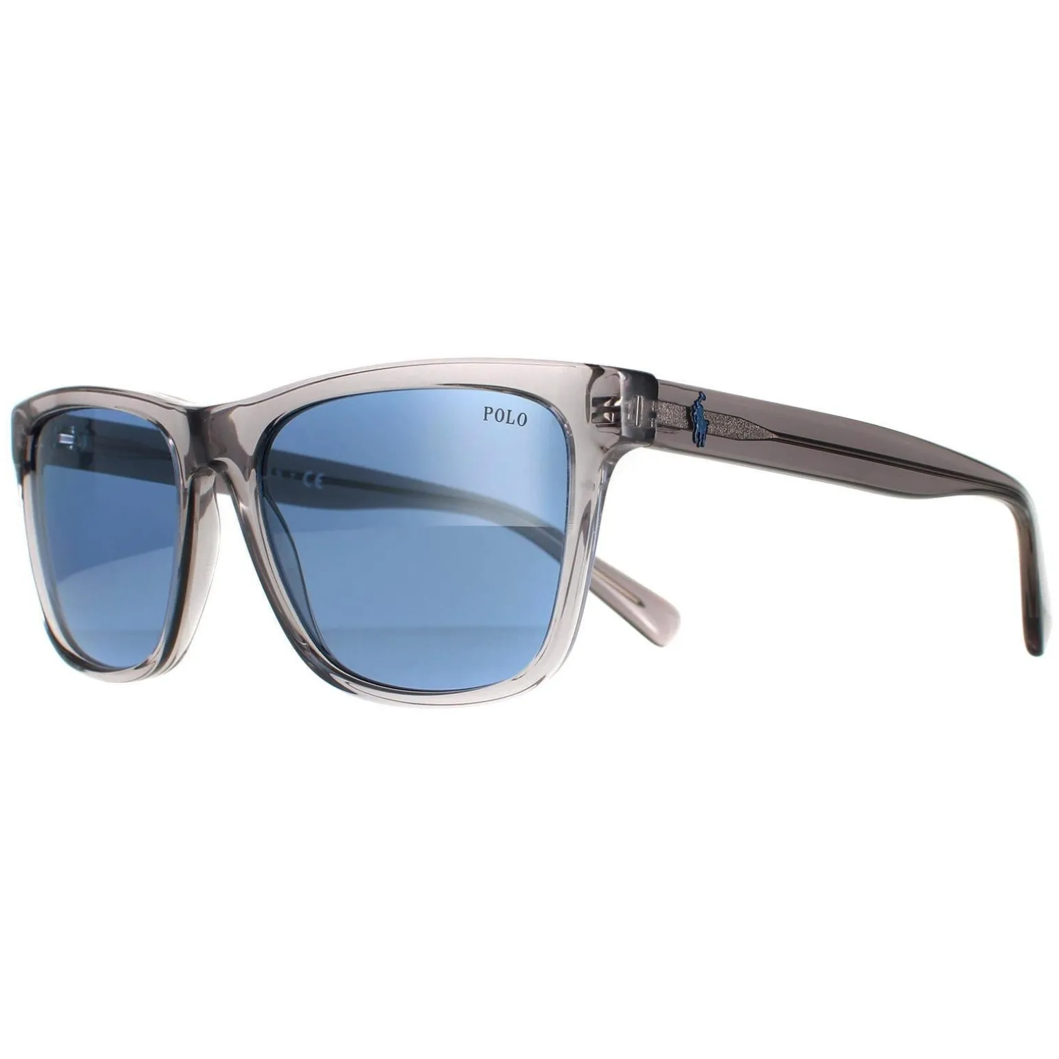 Polo Ralph Lauren Sunglasses PH4167 51111U Shiny Transparent Grey Ligh