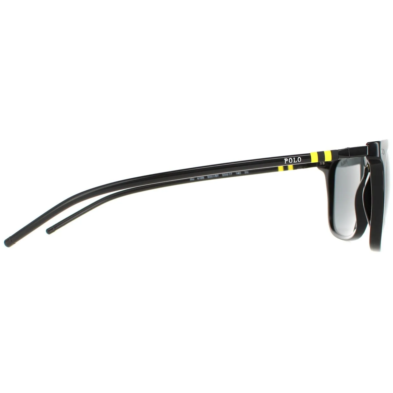 Polo Ralph Lauren Sunglasses PH4168 500187 Shiny Black Grey