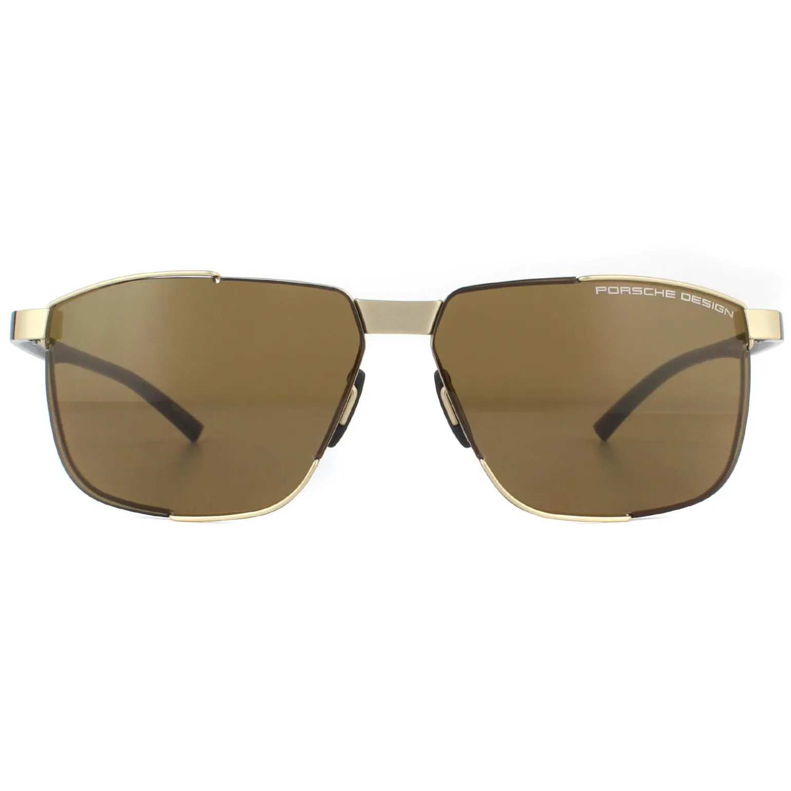 Porsche Design Sunglasses P8680 B Gold Brown