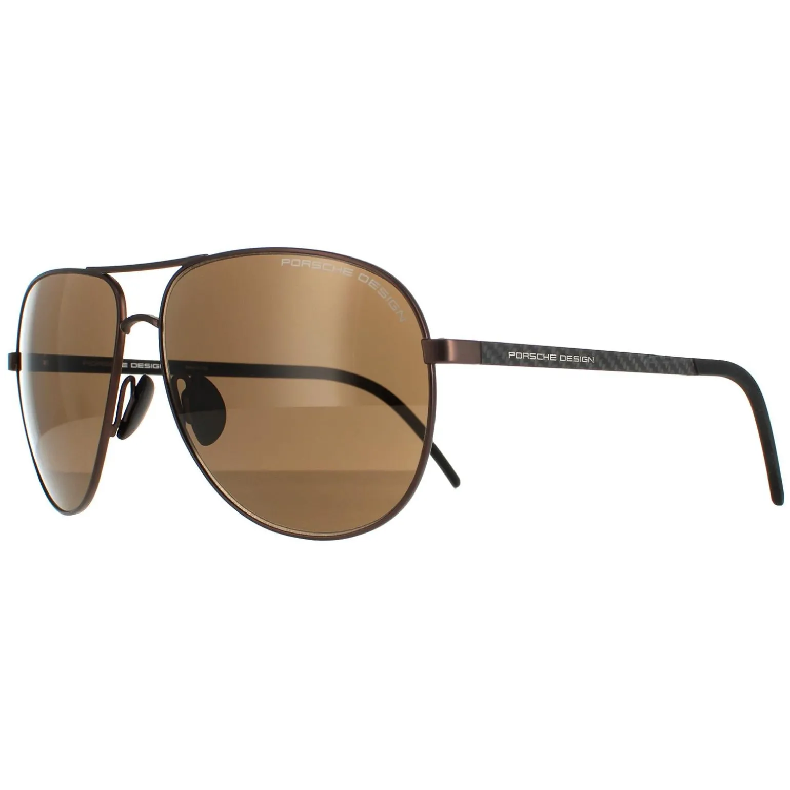 Porsche Design Sunglasses P8651 C Brown Brown Polarized