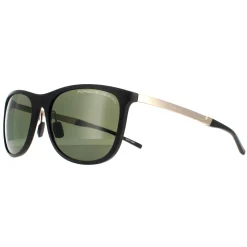 Porsche Design Sunglasses P8672 C Black Gold Green Grey Polarized