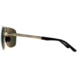 Porsche Design Sunglasses P8665 B Gold Green Grey Polarized