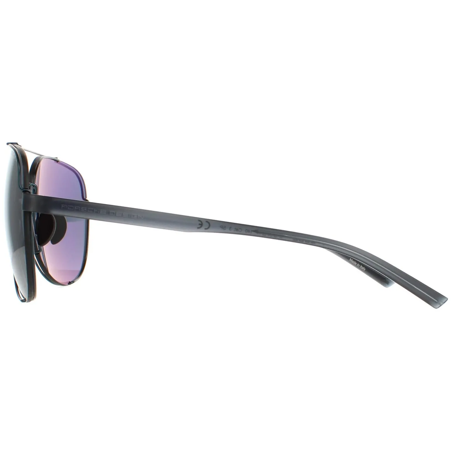 Porsche Design Sunglasses P8682 C Matte Black Dark Grey
