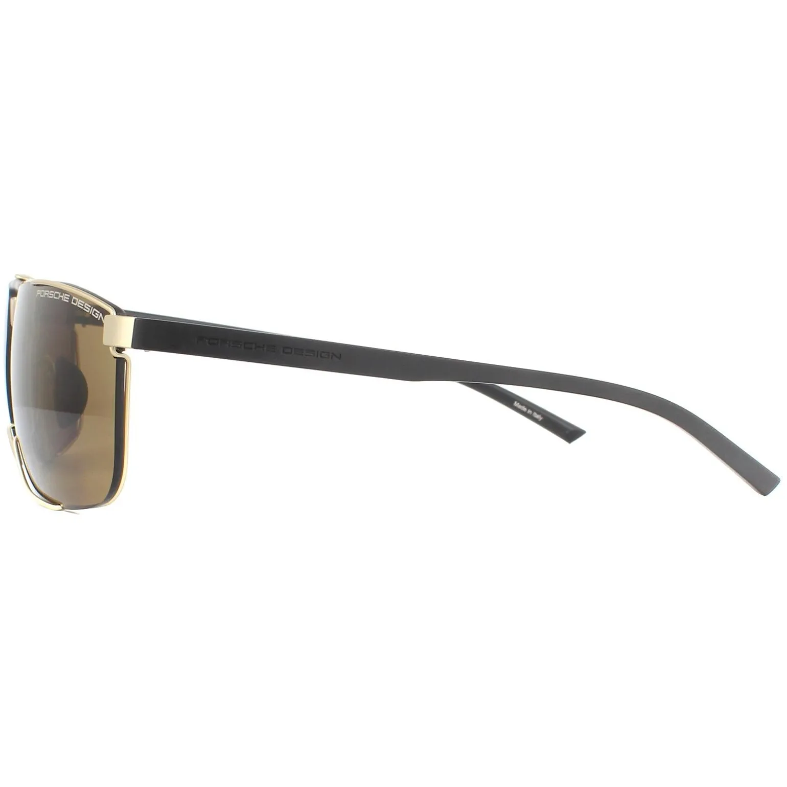 Porsche Design Sunglasses P8680 B Gold Brown