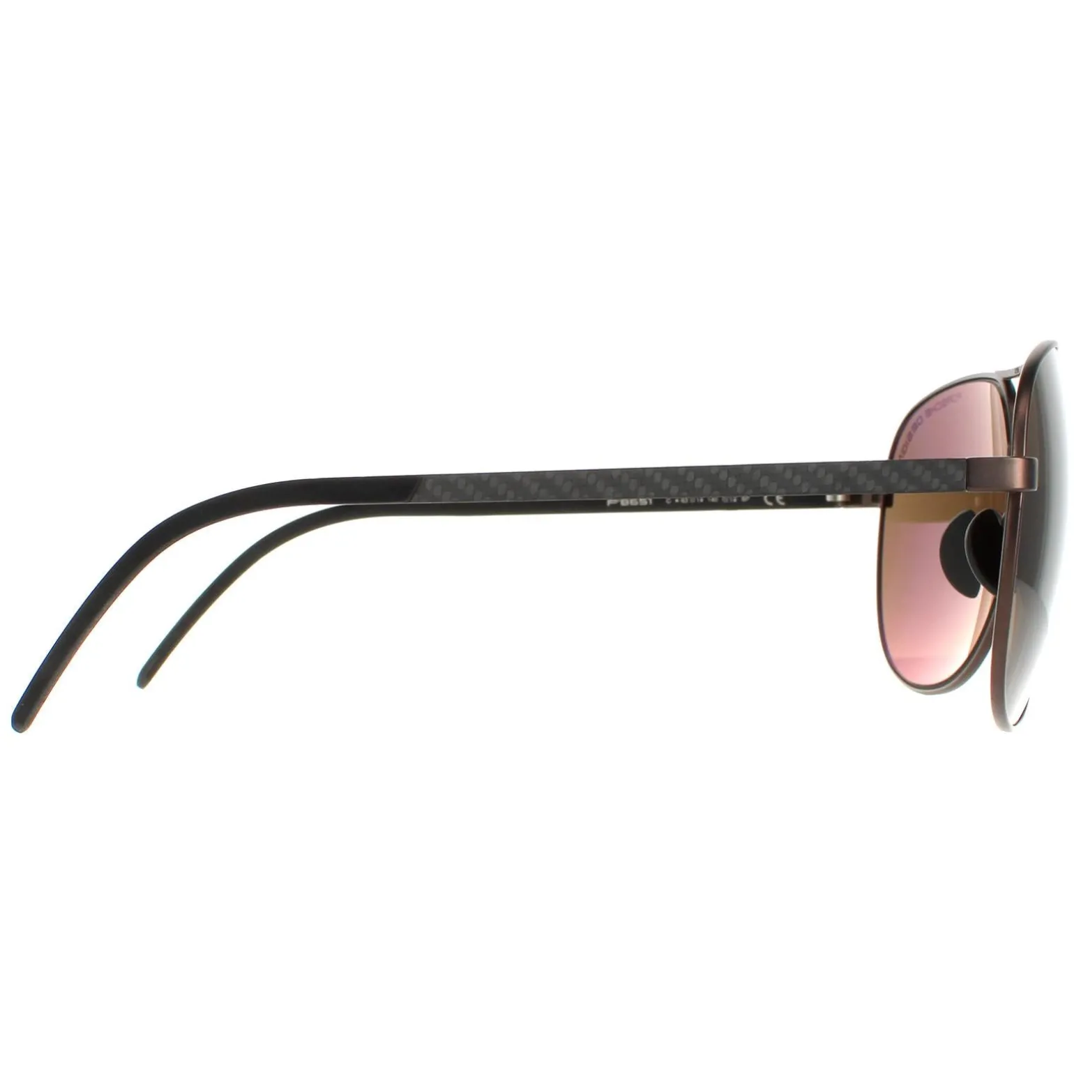 Porsche Design Sunglasses P8651 C Brown Brown Polarized