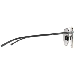Porsche Design Sunglasses P8695 D Palladium Strong Dark Blue Mirror