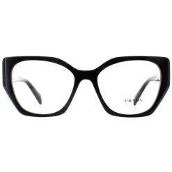 Prada Eyeglasses PR18WV 1AB1O1 Black Women