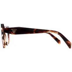 Prada Eyeglasses PR18WV 07R1O1 Caramel Tortoise Women
