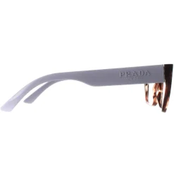 Prada Eyeglasses PR11YV 07R1O1 Caramel Tortoise Women