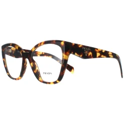 Prada Eyeglasses PR20ZV 14L1O1 Honey Tortoise Women