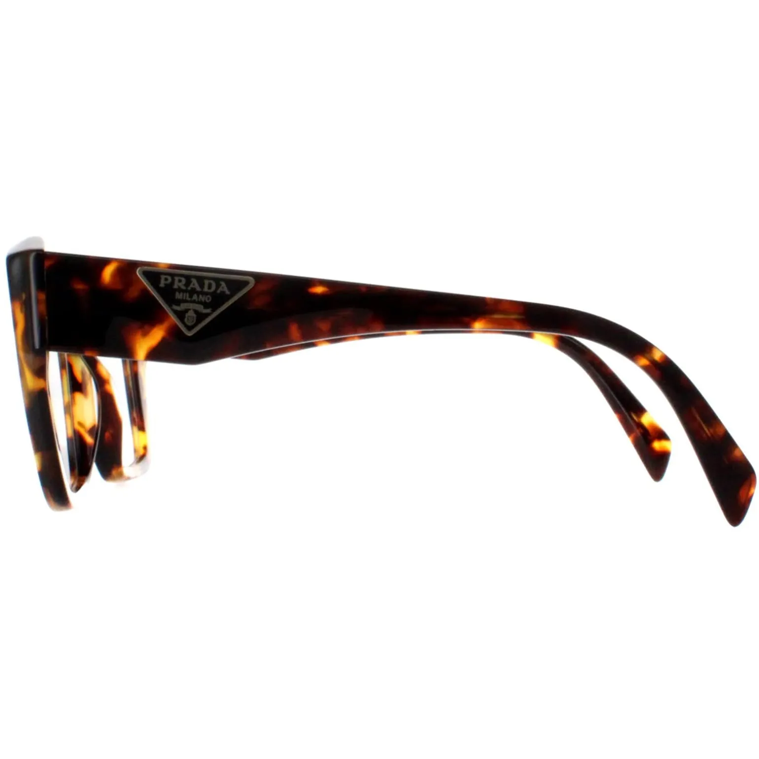 Prada Eyeglasses PR09ZV VAU1O1 Honey Tortoise Women