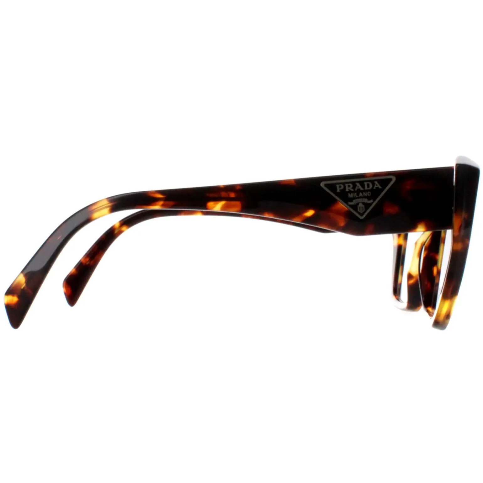 Prada Eyeglasses PR09ZV VAU1O1 Honey Tortoise Women