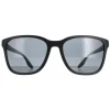 Prada Sport Sunglasses PS02WS DG002G Black Rubber Dark Grey Polarized