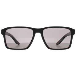 Prada Sport Sunglasses PS05YS DG002G Black Rubber Dark Grey Polarized