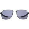 Prada Sport Sunglasses PS54WS DG009R Black Rubber Blue
