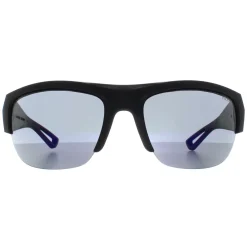 Prada Sport Sunglasses PSA01S 1BO10J Matte Black Dark Blue Violet Mirr