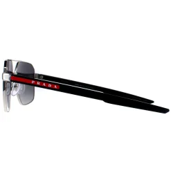 Prada Sport Sunglasses PS55WS 1BC06G Silver Grey Gradient Polarized