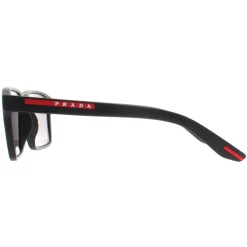 Prada Sport Sunglasses PS05YS DG002G Black Rubber Dark Grey Polarized