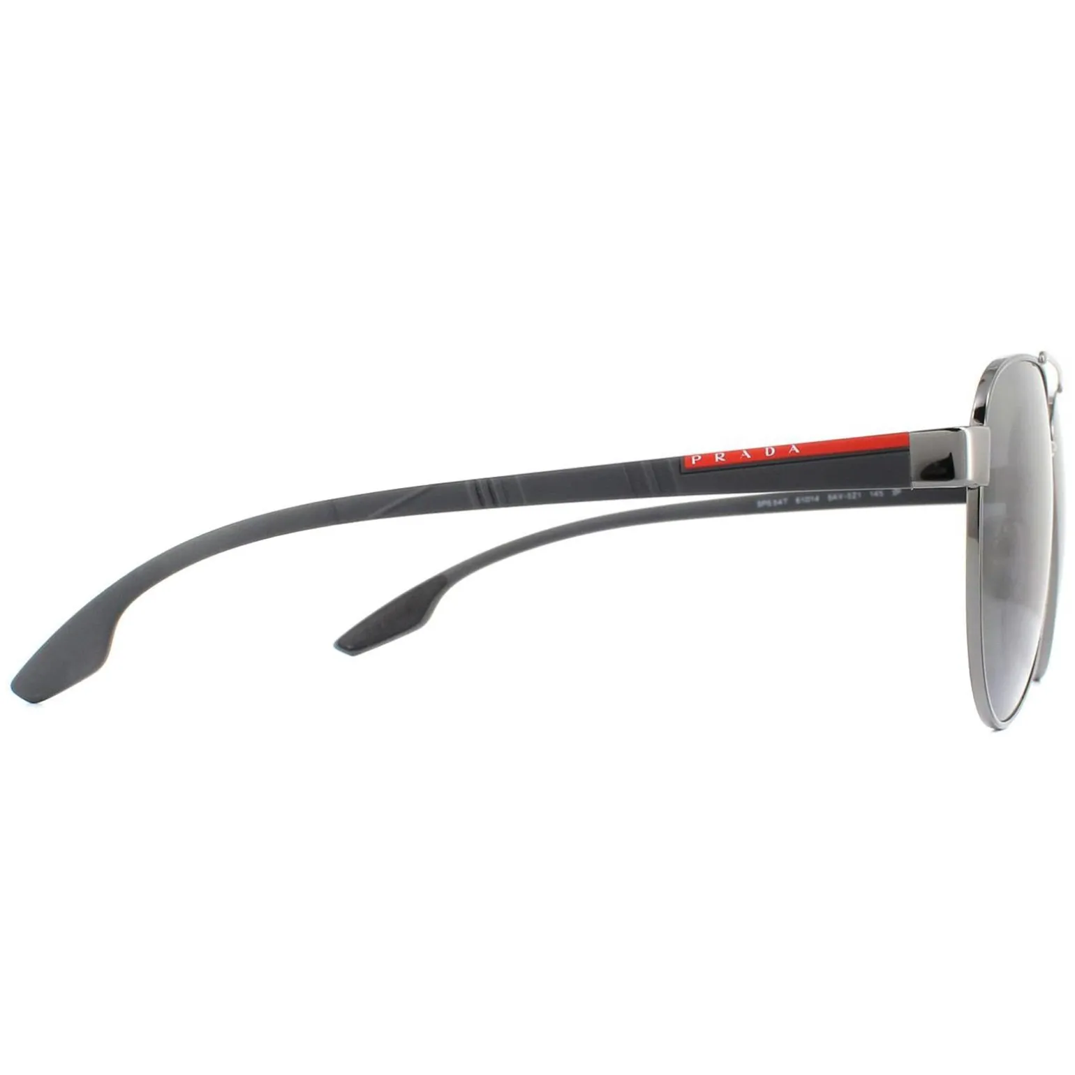 Prada Sport Sunglasses PS54TS 5AV5Z1 58mm Gunmetal Grey Polarized