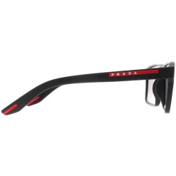 Prada Sport Sunglasses PS05YS DG002G Black Rubber Dark Grey Polarized