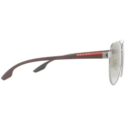 Prada Sport Sunglasses PS54TS 5AV1X1 Gunmetal Green Gradient 61mm