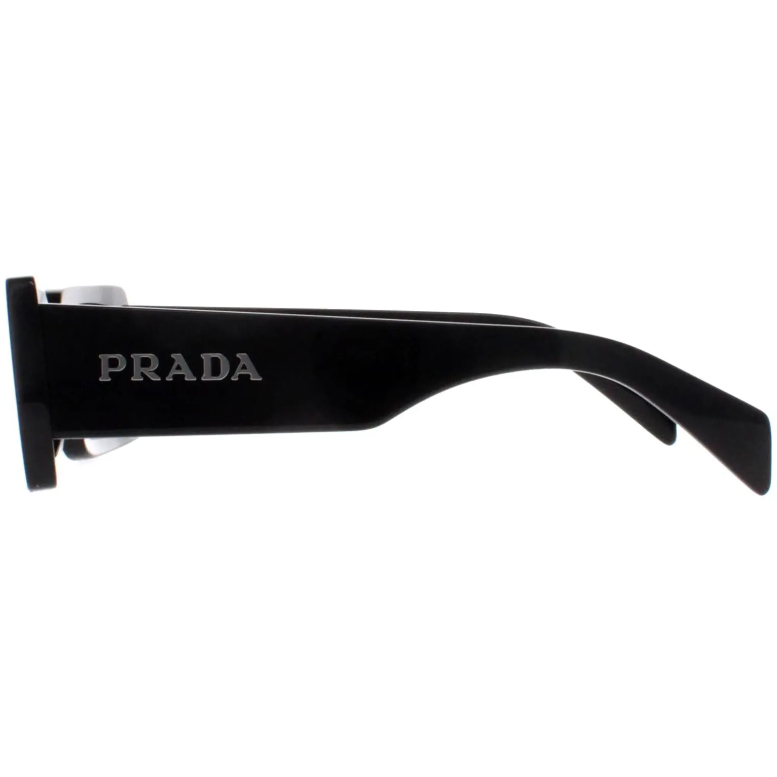 Prada Sunglasses PRA07S 1AB5S0 Black Dark Grey
