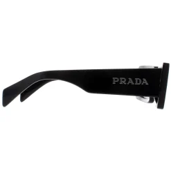 Prada Sunglasses PRA07S 1AB5S0 Black Dark Grey