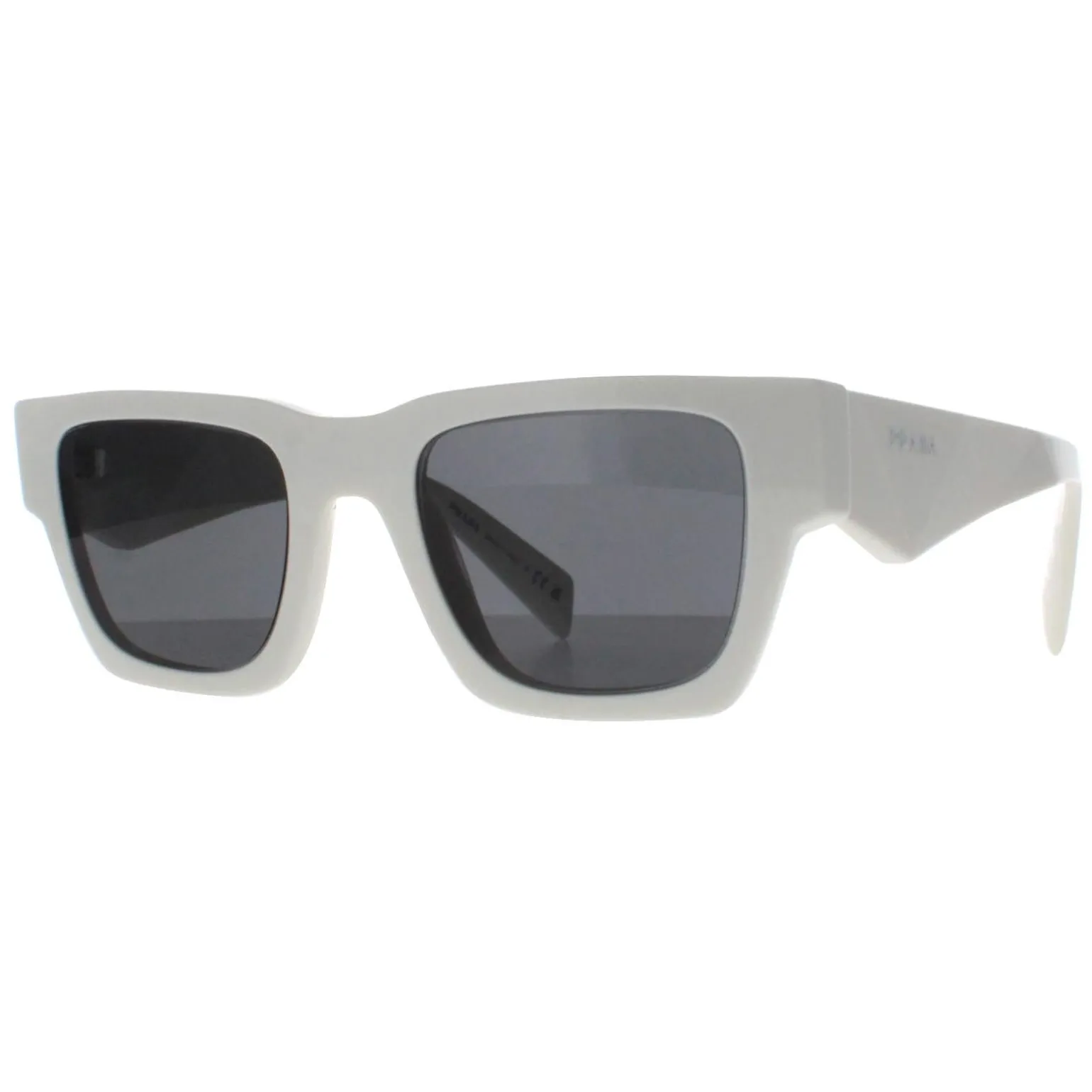 Prada Sunglasses PRA06S 17K08Z Talc Dark Grey