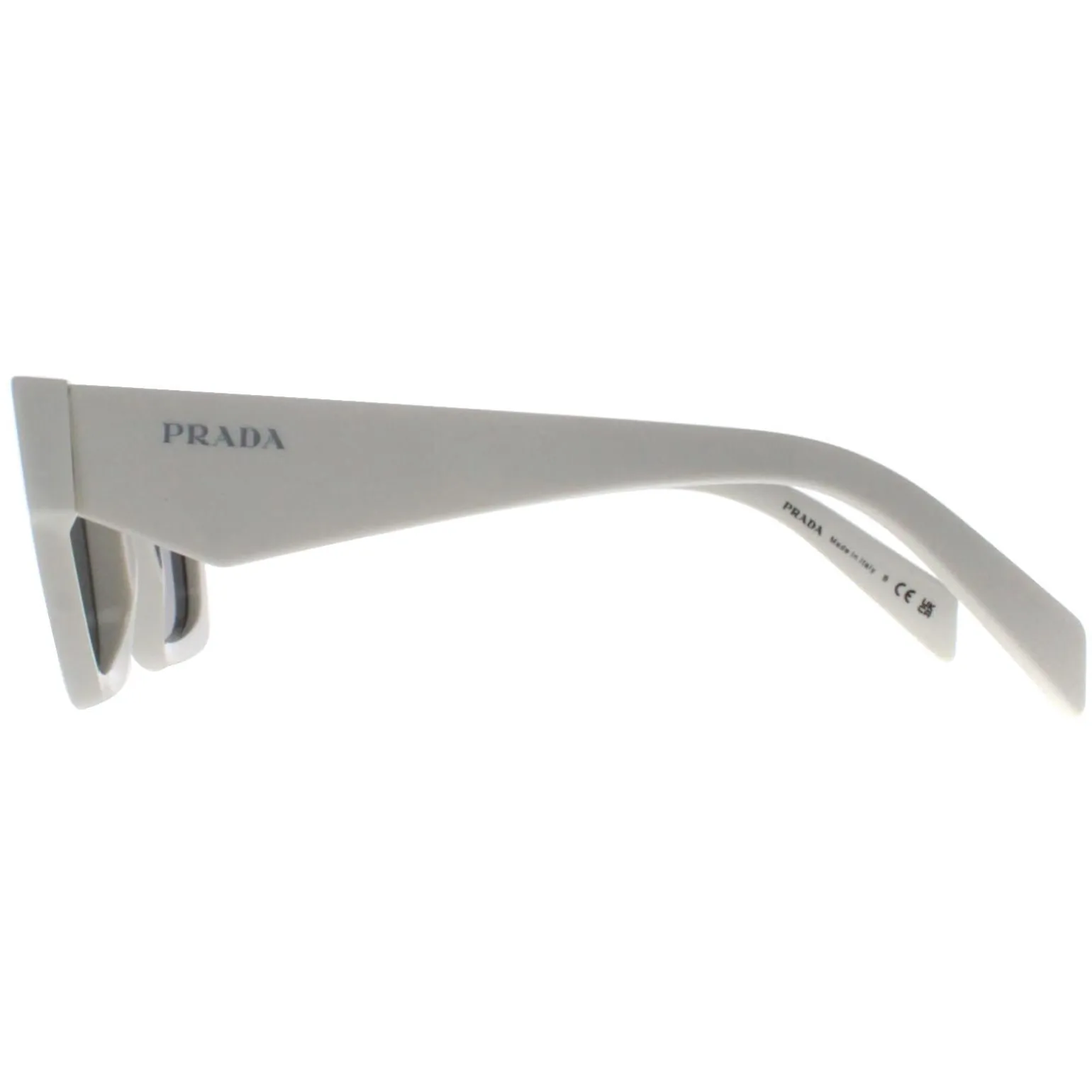 Prada Sunglasses PRA06S 17K08Z Talc Dark Grey