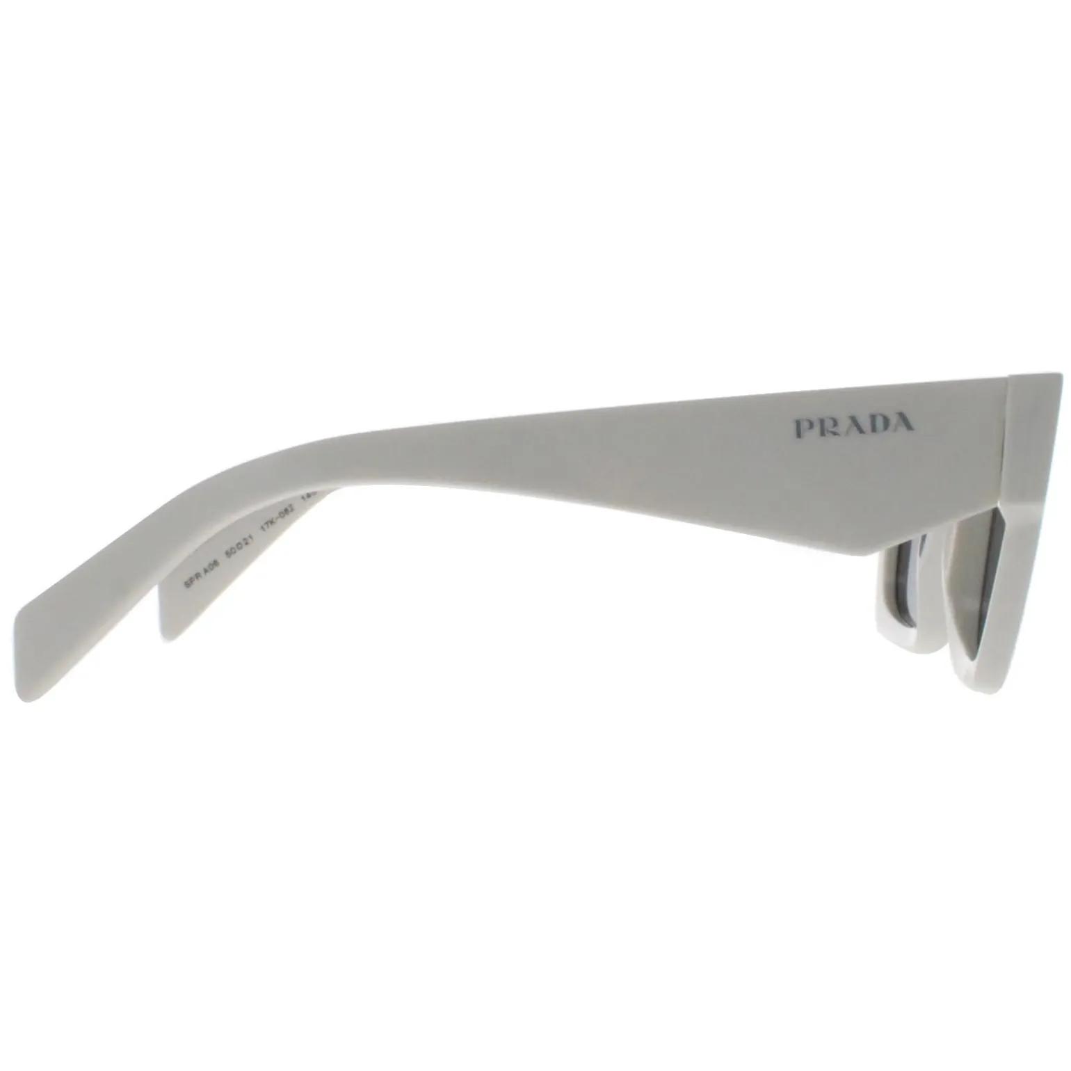 Prada Sunglasses PRA06S 17K08Z Talc Dark Grey