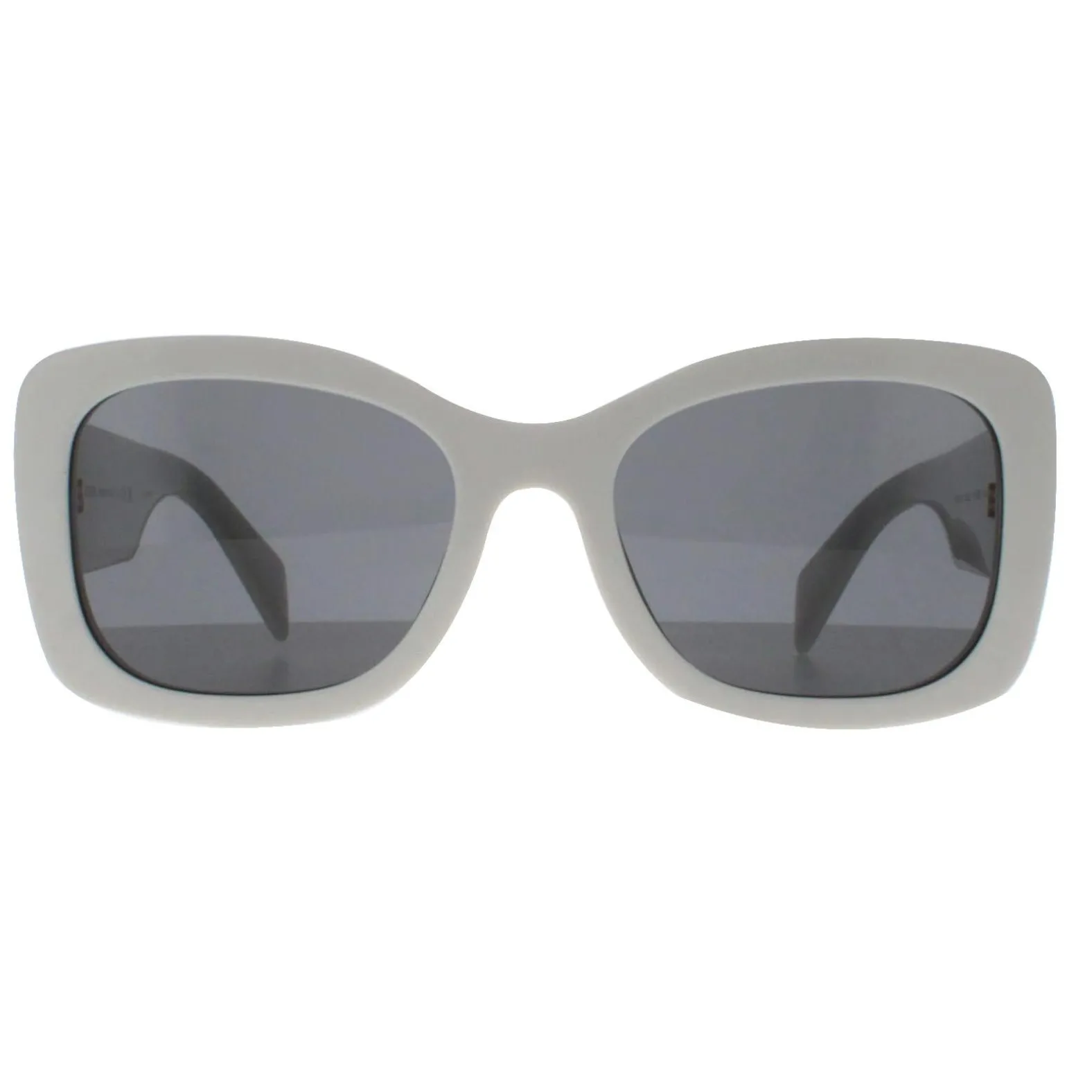 Prada Sunglasses PRA08S 1425S0 Talc Dark Grey