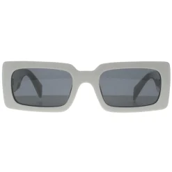 Prada Sunglasses PRA07S 1425S0 Talc Dark Grey