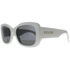 Prada Sunglasses PRA08S 1425S0 Talc Dark Grey