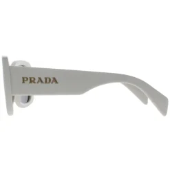 Prada Sunglasses PRA08S 1425S0 Talc Dark Grey