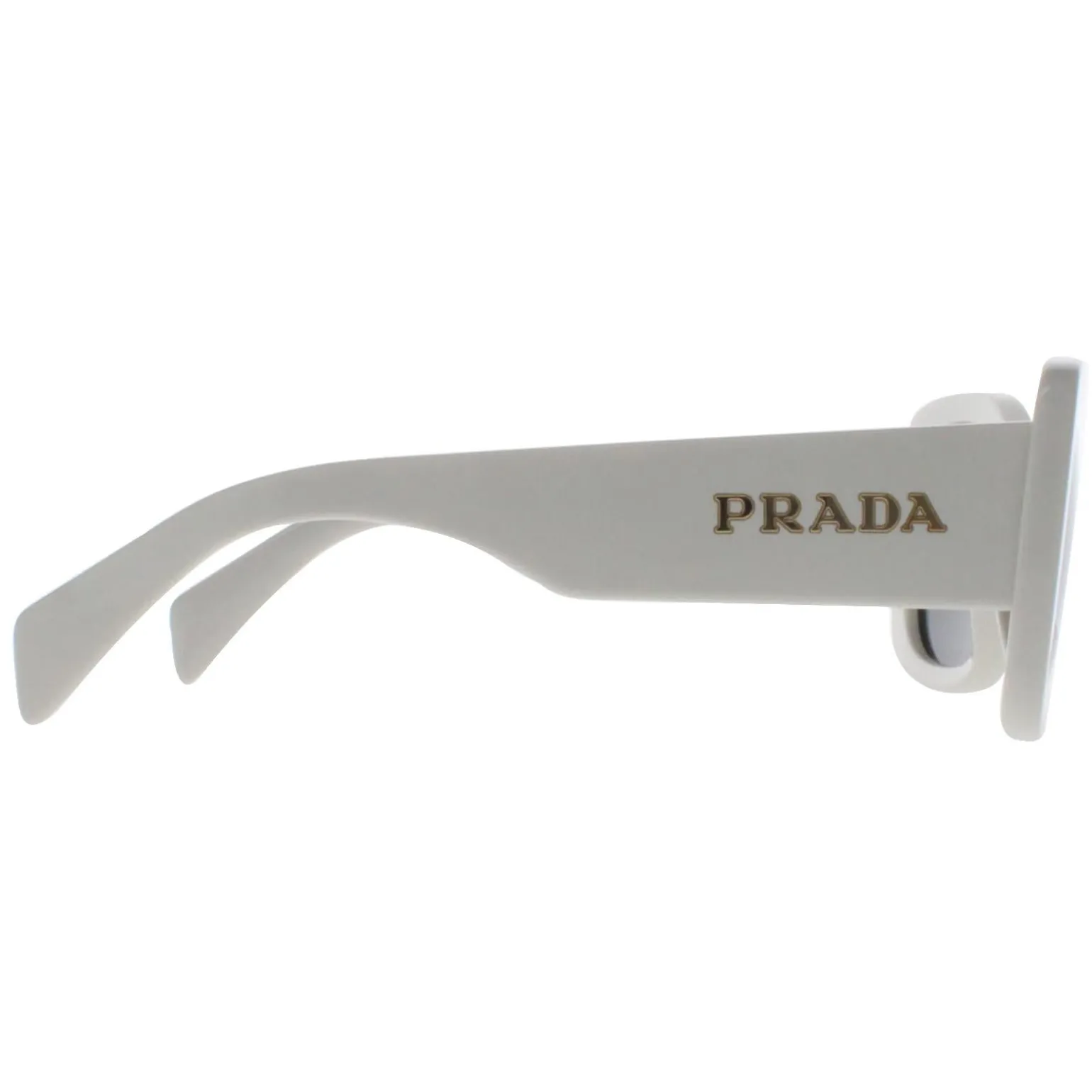 Prada Sunglasses PRA08S 1425S0 Talc Dark Grey