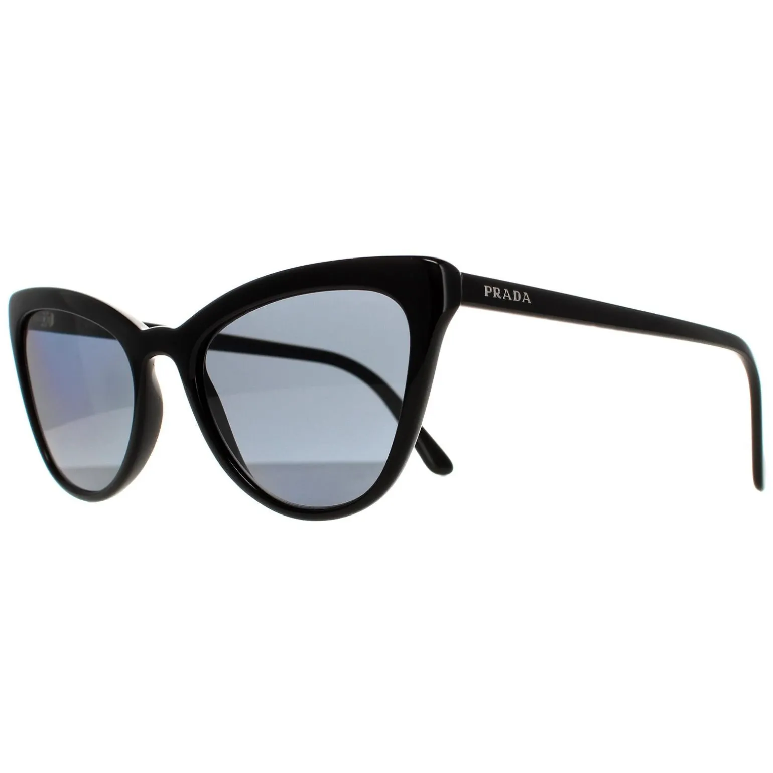 Prada Sunglasses PR01VS 1AB5Z1 Black Grey Polarized