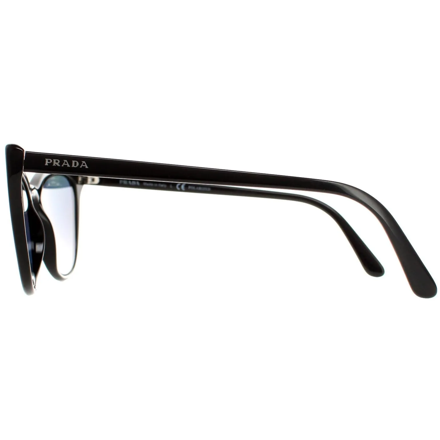 Prada Sunglasses PR01VS 1AB5Z1 Black Grey Polarized
