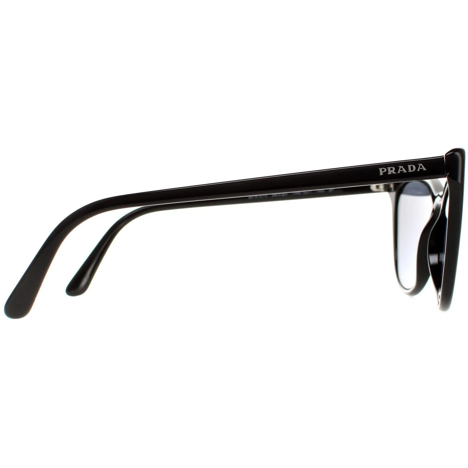 Prada Sunglasses PR01VS 1AB5Z1 Black Grey Polarized
