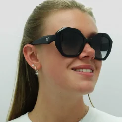 Prada Sunglasses PR16WS 1AB5D1 Black Grey Gradient