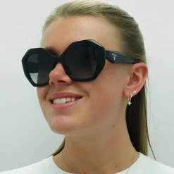 Prada Sunglasses PR16WS 1AB5D1 Black Grey Gradient