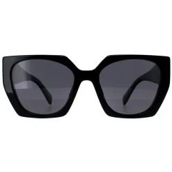 Prada Sunglasses PR15WS 1AB5Z1 Black Dark Grey Polarized