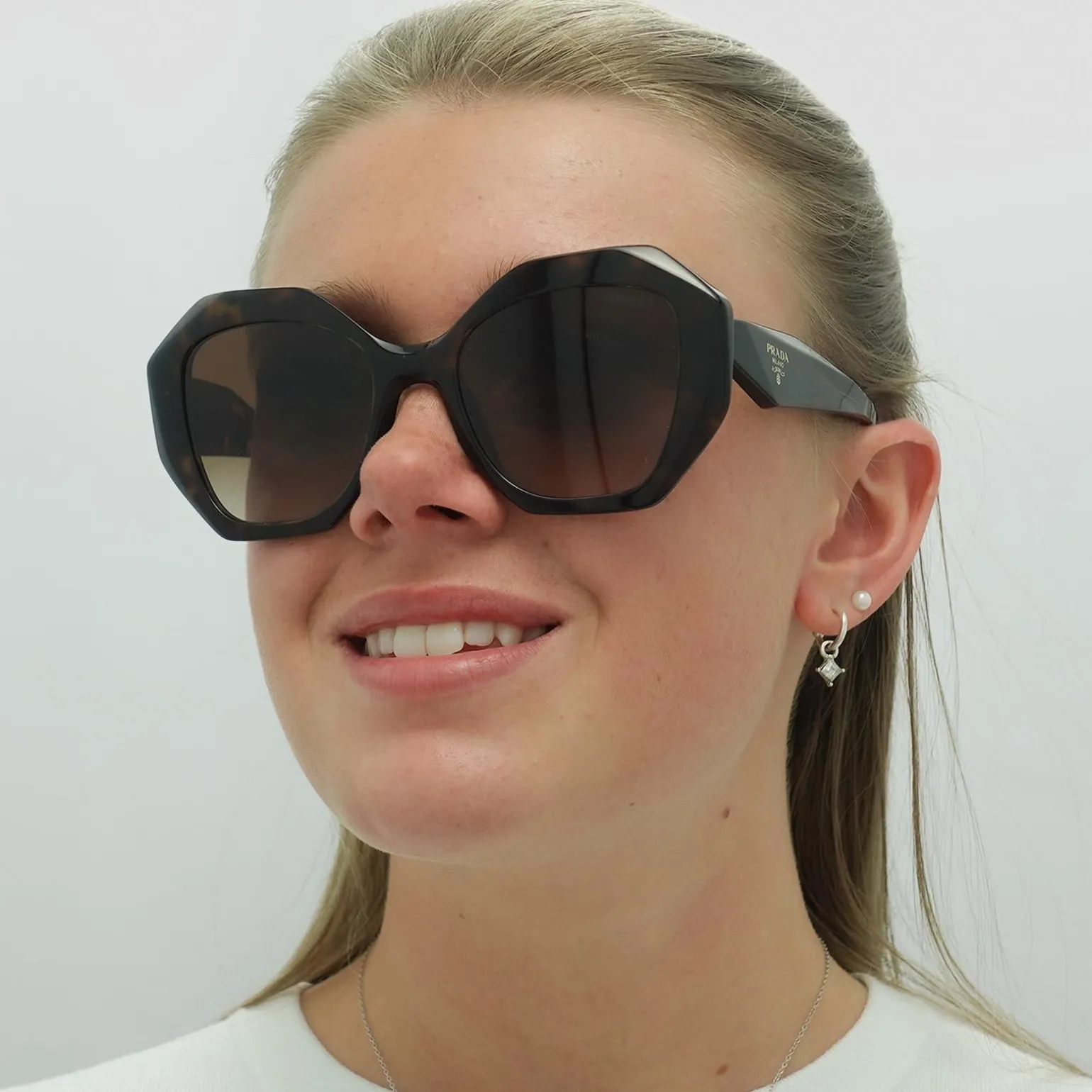 Prada Sunglasses PR16WS 2AU6S1 Tortoise Brown Gradient