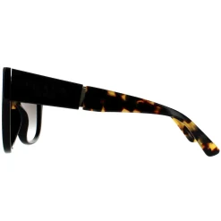 Prada Sunglasses PR02WS 01M0A7 Black Havana Grey Gradient